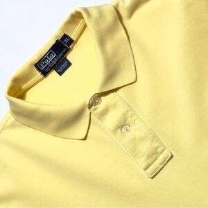 🔥Polo Ralph Lauren Men's Mesh Polo Shirt in Sunny Yellow Size XL